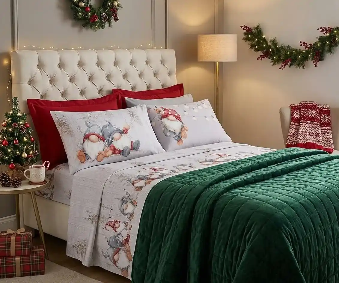 completo letto matrimoniale rosso nanetti