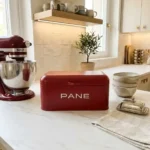 Contenitore portapane rosso