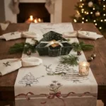 Runner idrorepellente con cestino albero THUN