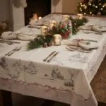 Tovaglia idrorepellente landscape 150x260 cm THUN