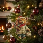 Appendino orsetto pallina di natale
