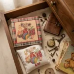 Sacchetto profumato vintage toys nuvole di stoffa